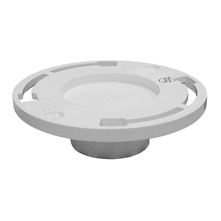 Jones Stephens 3in. PVC Closet Flange with Knockout C50300
